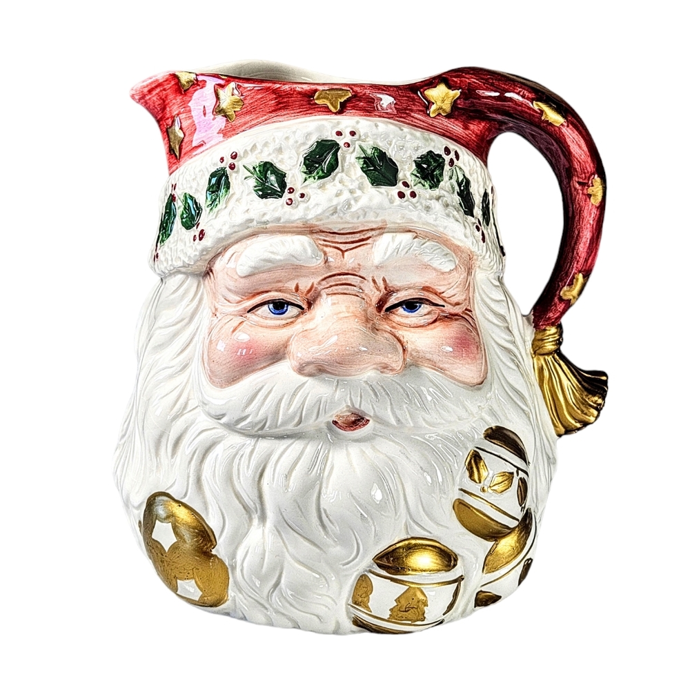 World Bazaar Inc Santa Claus Milk Pitcher